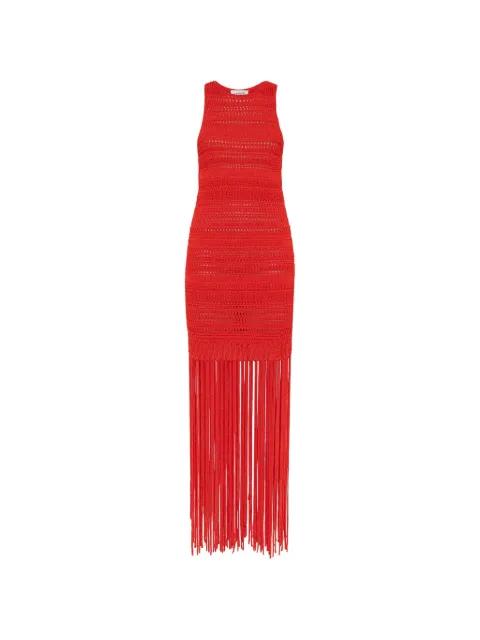 knitted maxi dress by LANEUS