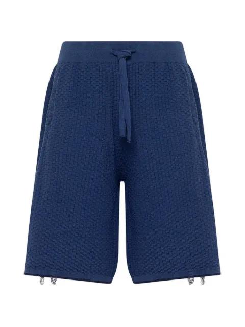knitted shorts by LANEUS