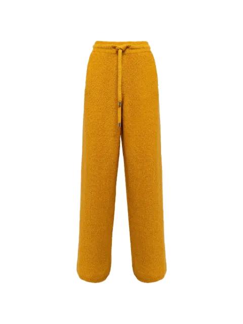 knitted track pants by LANEUS