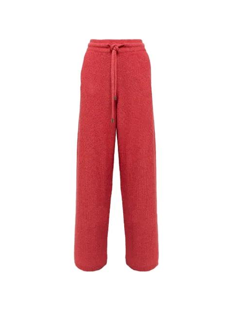 knitted track pants by LANEUS