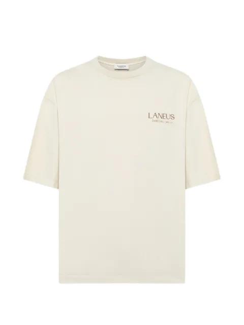 logo-print T-shirt by LANEUS