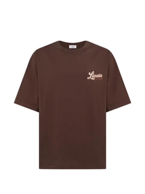 logo-print T-shirt by LANEUS