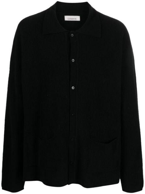 long-sleeved button-up cardigan by LANEUS