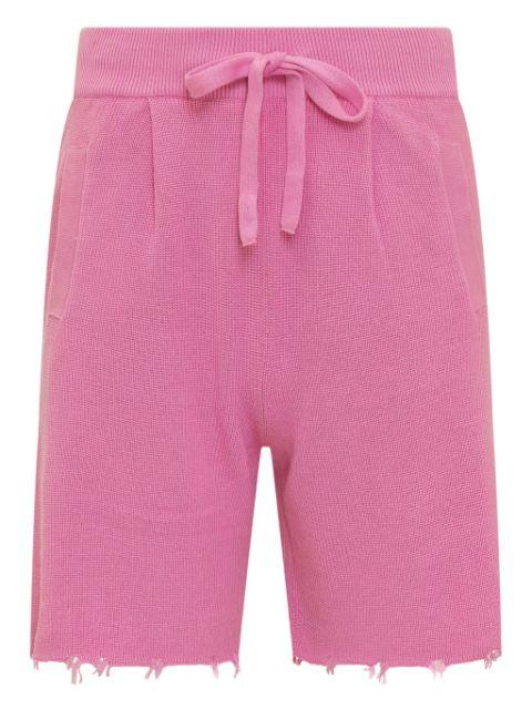 raw-cut shorts by LANEUS
