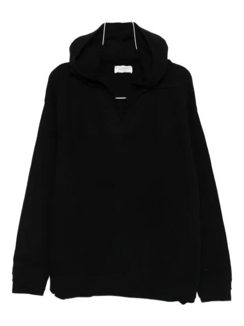 ribbed hoodie by LANEUS