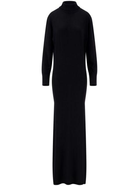 roll neck dress by LANEUS