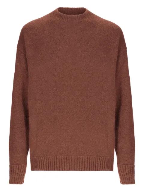 round-neck sweater by LANEUS