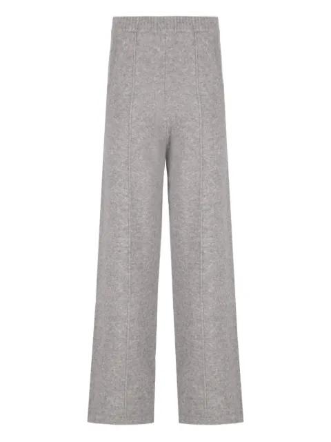 side-pockets knitted trousers by LANEUS