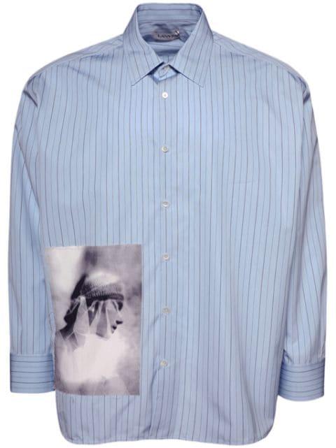 Ample Imprimé Archives shirt by LANVIN