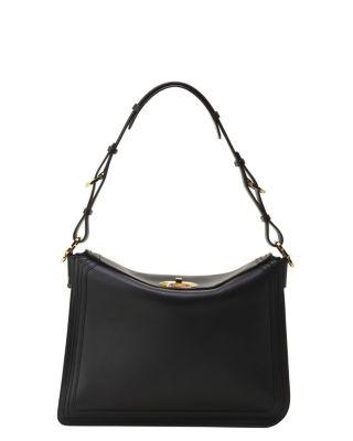 Compagnon Asymmetrical Bag In Leather by LANVIN