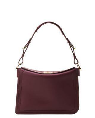 Compagnon Asymmetrical Bag In Leather by LANVIN