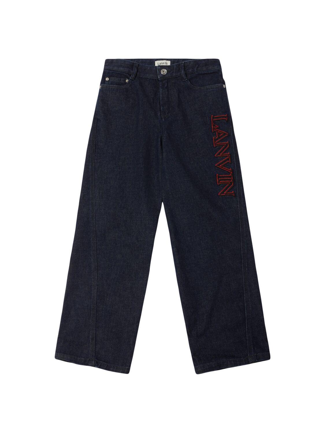 Cotton Denim Jeans by LANVIN