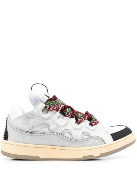 Curb leather sneakers by LANVIN