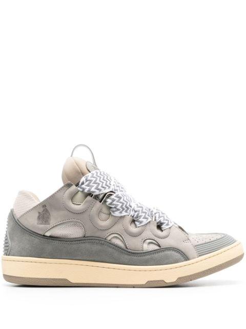 Curb leather sneakers by LANVIN