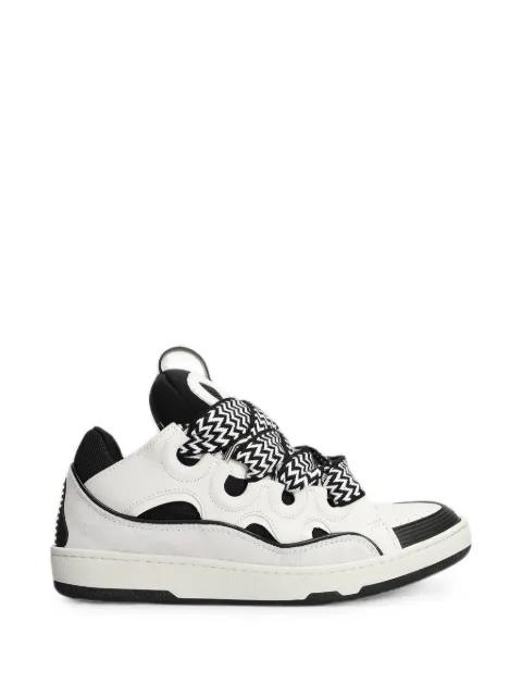 Curb leather sneakers by LANVIN