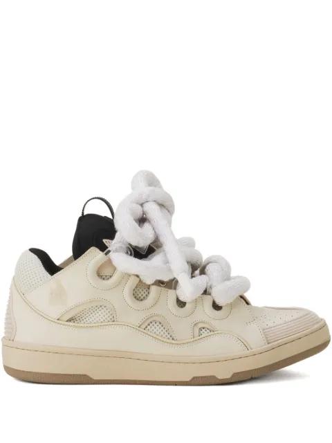 Curb perforated sneakers by LANVIN