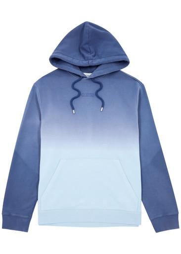 Dégradé hoodied cotton sweatshirt by LANVIN
