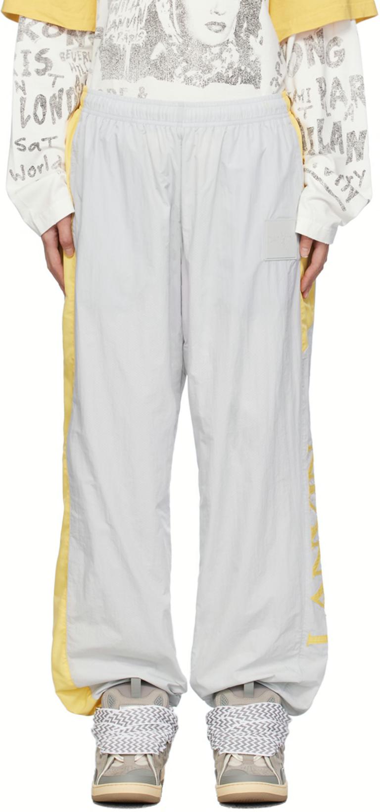 Gray Future Edition Track Pants by LANVIN