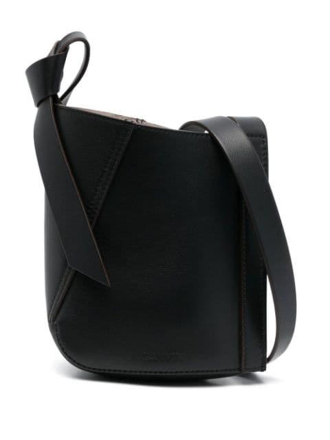 Hobo Tie leather shoulder bag by LANVIN