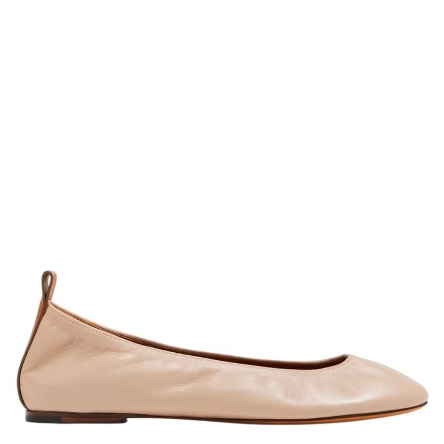 Lanvin The Leather Ballerina Flats by LANVIN