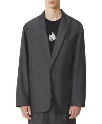Loose-Fit Chambray Jacket by LANVIN