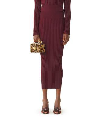 Midi Skirt In Viscose by LANVIN