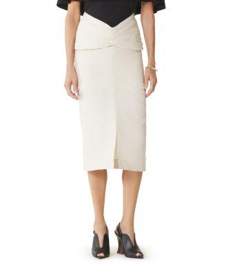 Midi Skirt in Jacquard by LANVIN