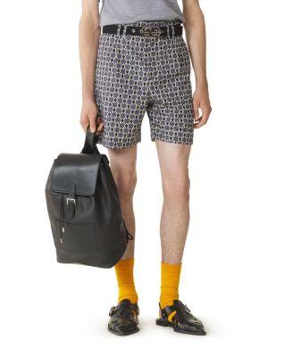 Printed Cotton Shorts by LANVIN
