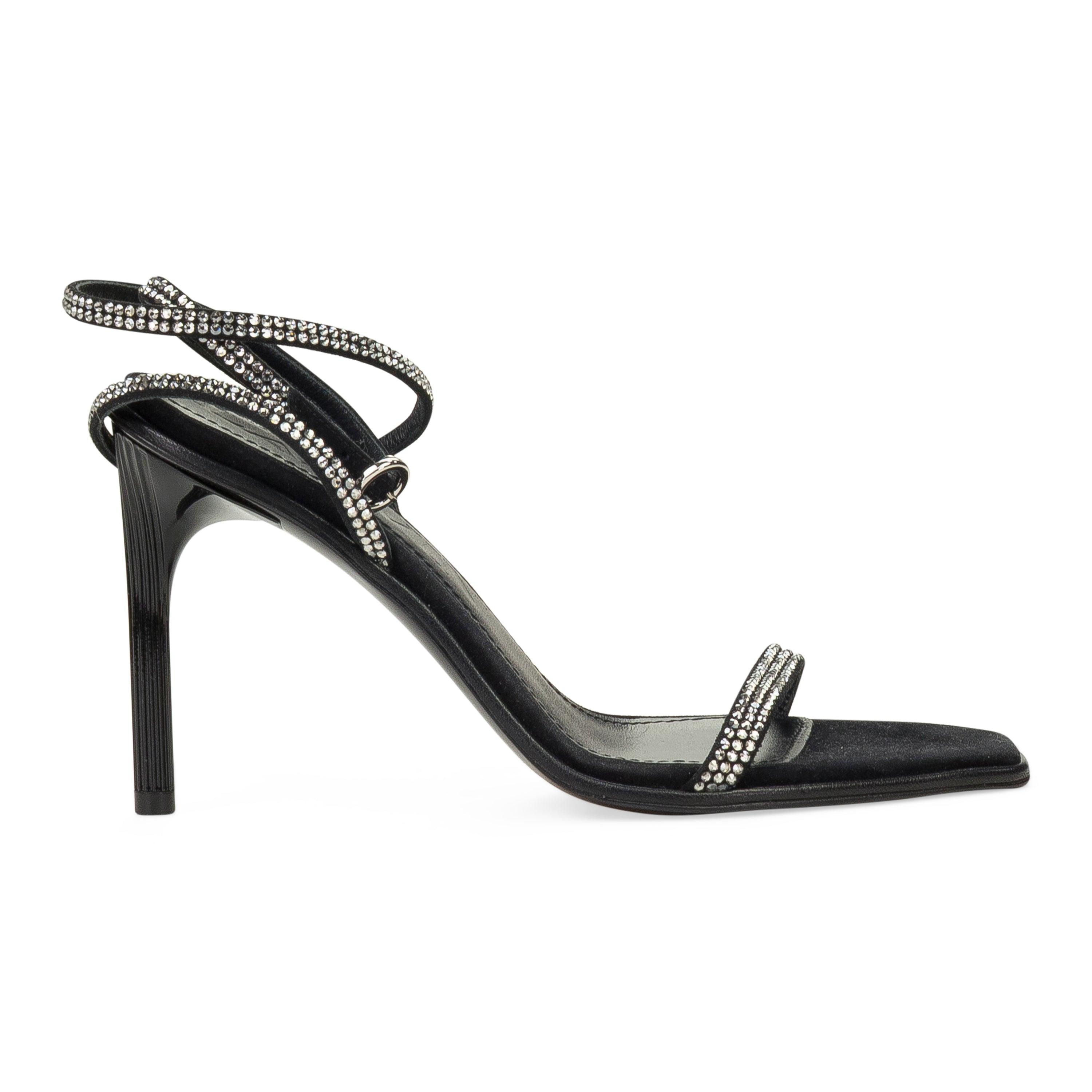 SILVER ELEGANT FEMME SANDAL PUMPS by LANVIN SILVER ELEGANT FEMME SANDAL PUMPS by LANVIN
