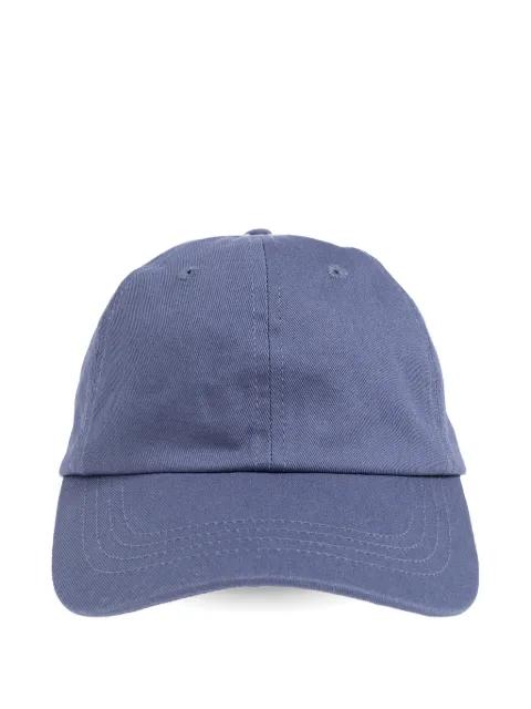 Signature logo-patch baseball cap by LANVIN