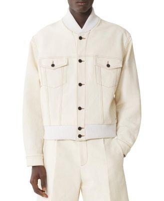 Teddy Jacket In Denim by LANVIN