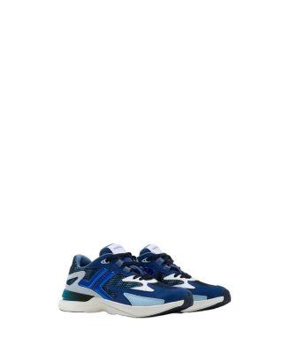 Unisex Jla Sneakers In Mesh And Metallic Leather by LANVIN