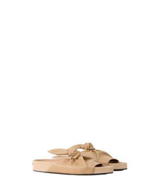 Women's Cocoon Flat Leather Mule by LANVIN