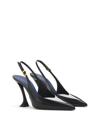 Women's Serenade Slingback Pumps in Leather by LANVIN