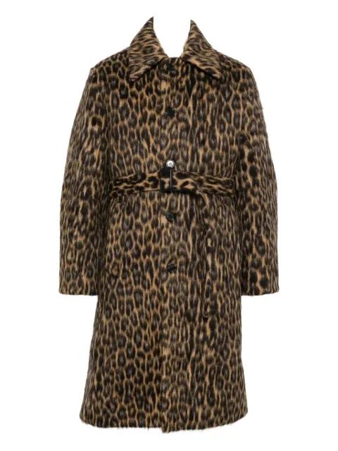 animal-print coat by LANVIN