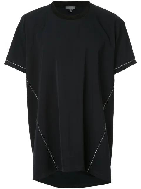 asymmetric T-shirt by LANVIN