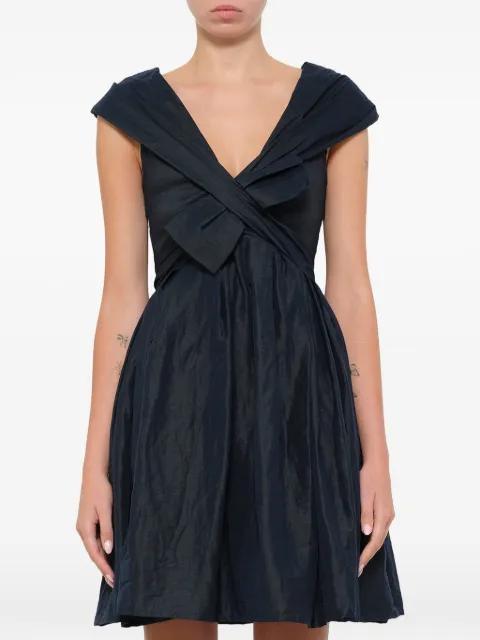 bow-detail pleated dress by LANVIN