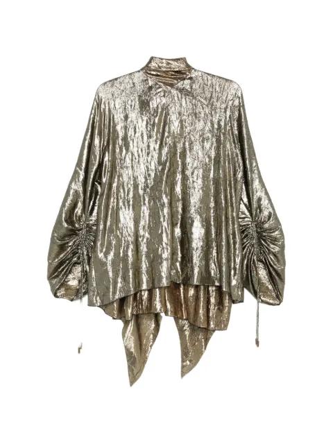 button asymmetric top by LANVIN