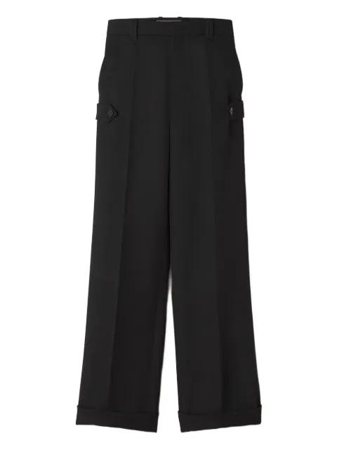 button-details trousers by LANVIN