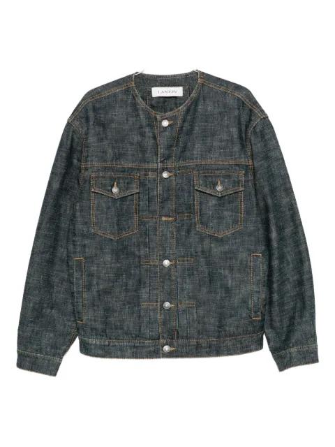 buttoned denim jacket by LANVIN