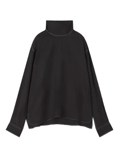 contrast-stitching shirt by LANVIN