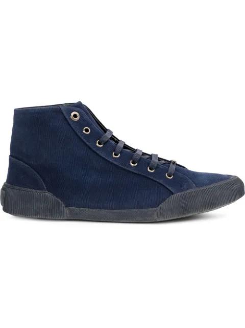 corduroy canvas sneakers by LANVIN