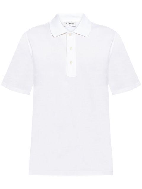 cotton polo shirt by LANVIN