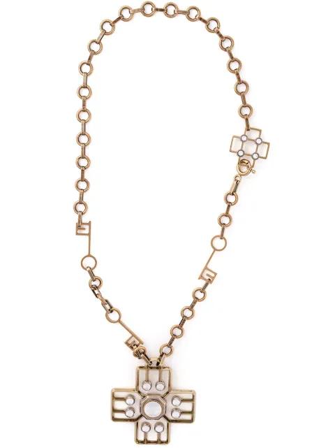 cross pendant necklace by LANVIN