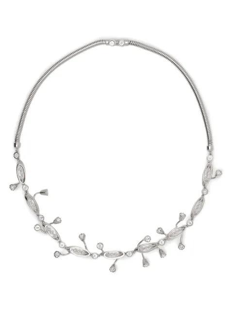 crystal-embellished necklace by LANVIN