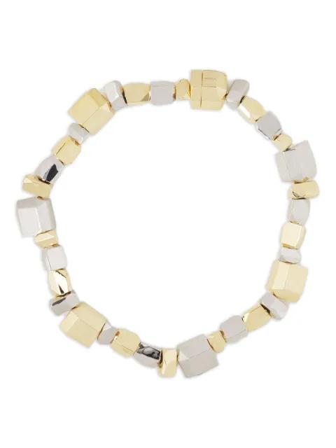 cube beaded necklace by LANVIN