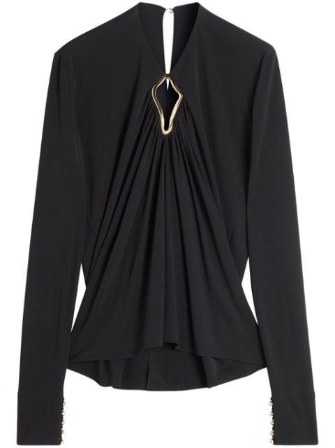 cut-out blouse by LANVIN