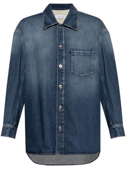 denim shirt by LANVIN