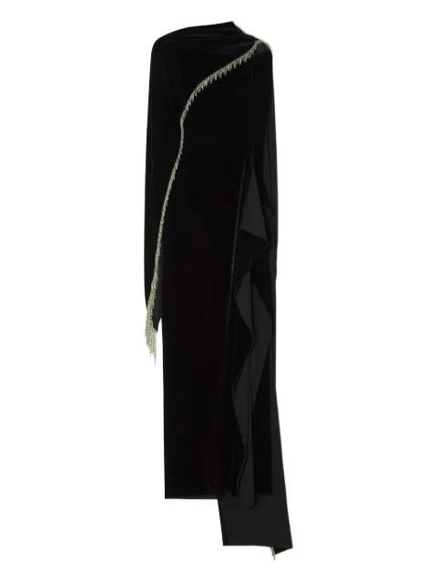 draped embellished dress by LANVIN