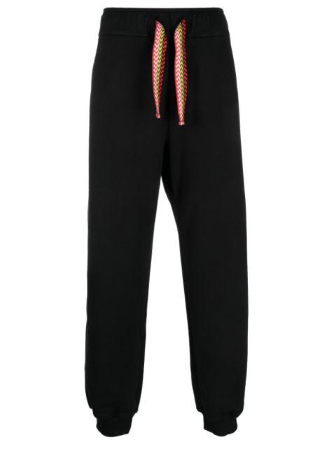 drawstring cotton track pants by LANVIN